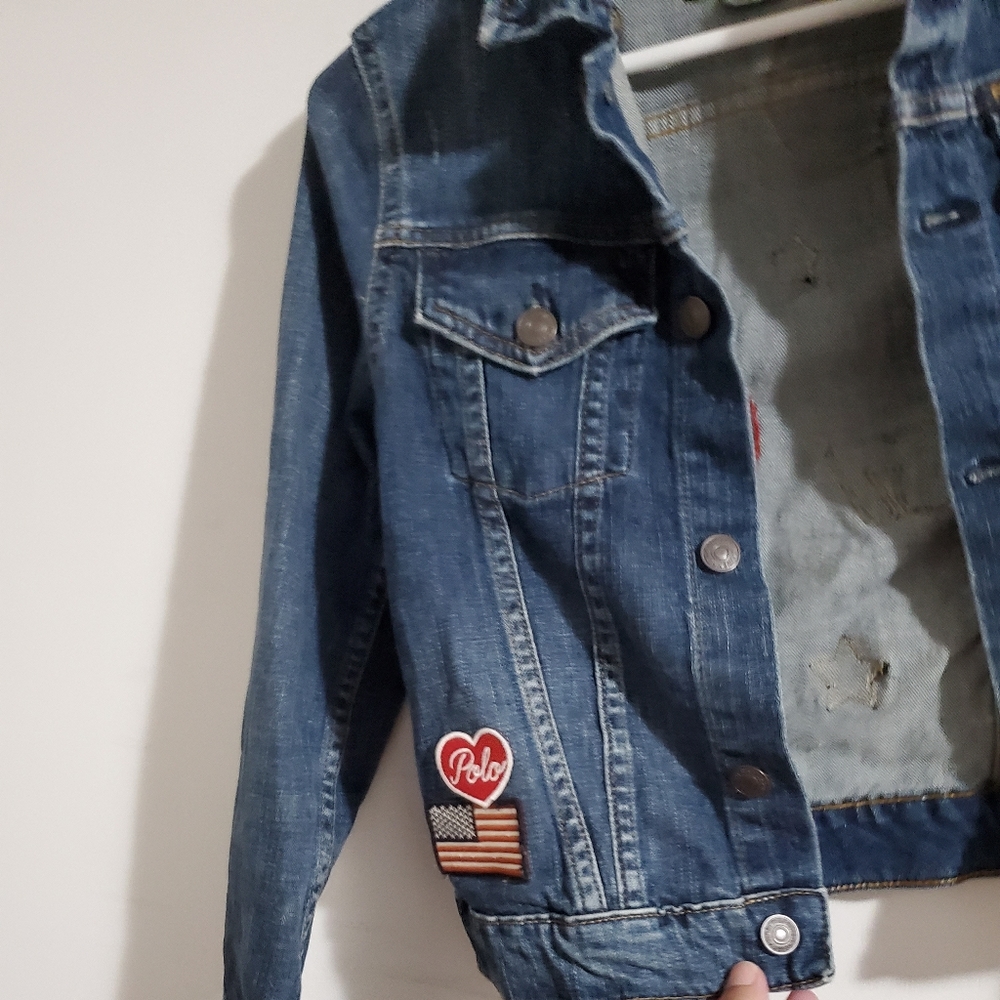 Kids Ralph Lauren Jean Jacket - Picture 2 of 4